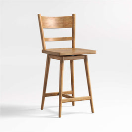 Raw Wood Frame Stool