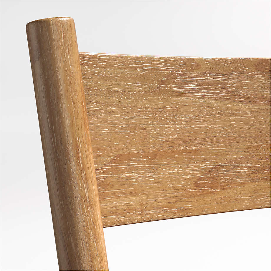 Raw Wood Frame Stool