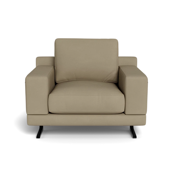 Stone Arm Slab Chair
