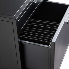 Urban Black Storage Cabinet