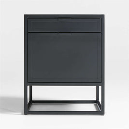 Urban Black Storage Cabinet