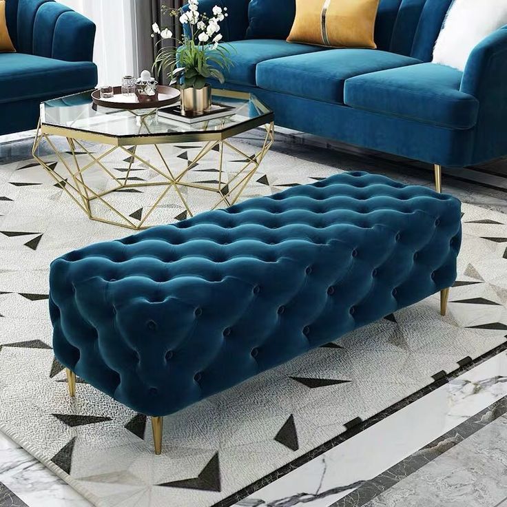 Gringo Tufted Bench (Keep as is)