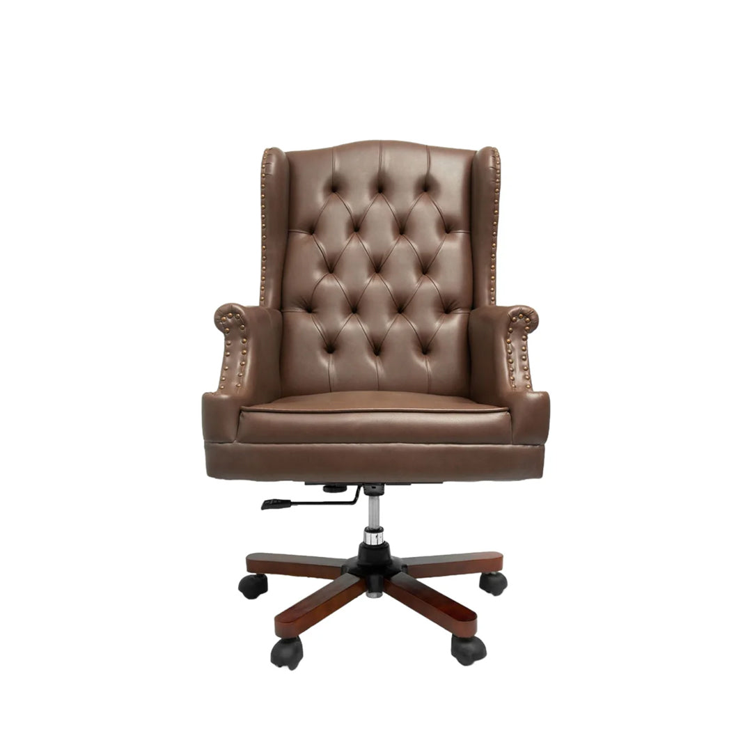 Valor Tufted Velvet Captain's Chair