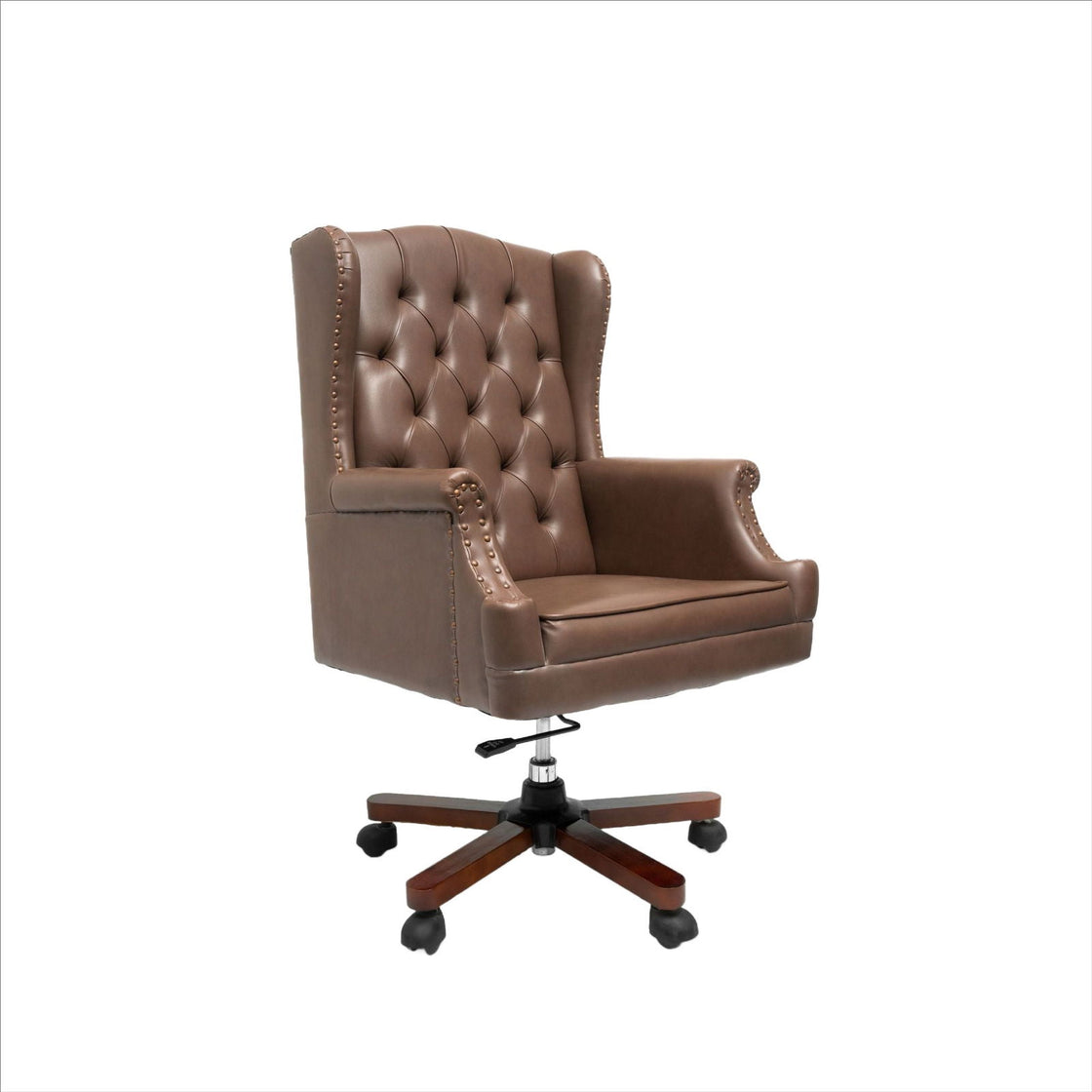 Valor Tufted Velvet Captain's Chair