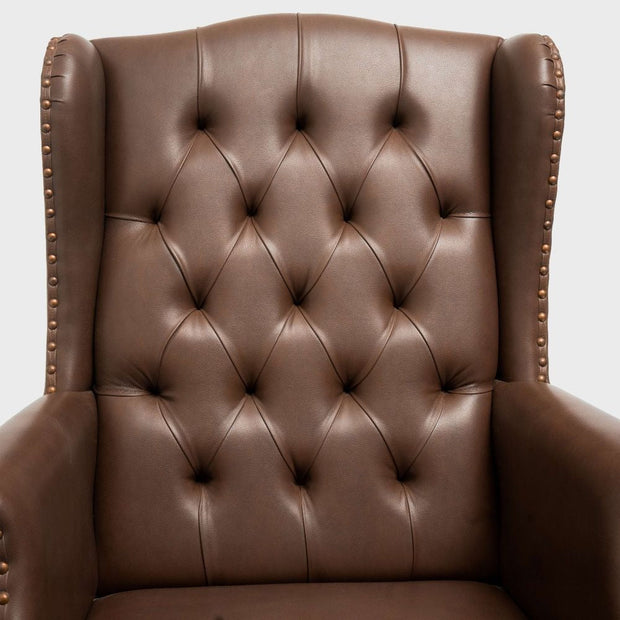 Valor Tufted Velvet Captain's Chair