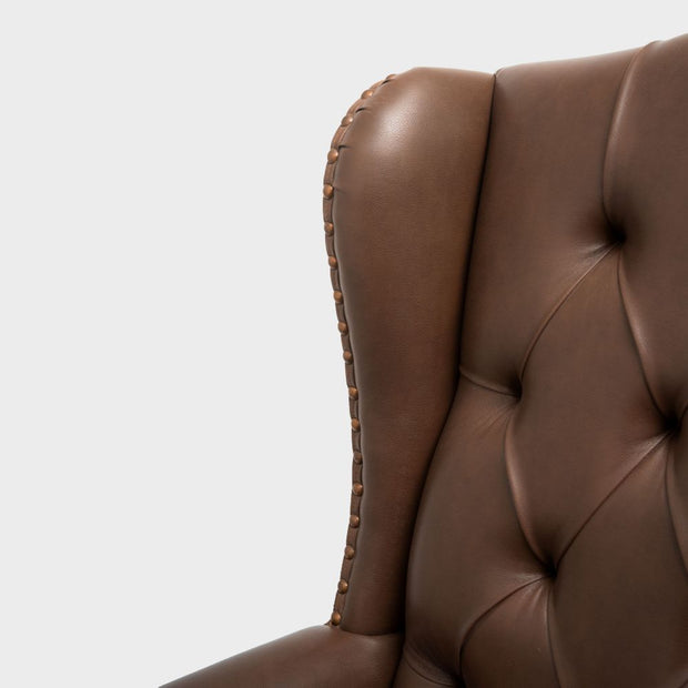 Valor Tufted Velvet Captain's Chair