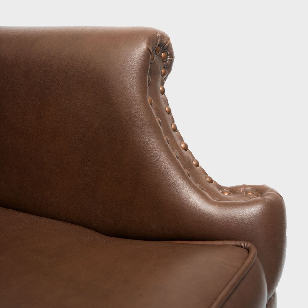 Valor Tufted Velvet Captain's Chair
