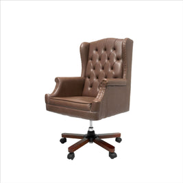 Valor Tufted Velvet Captain's Chair