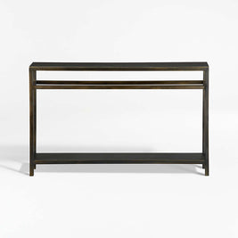 Frame & Mirror Black Set