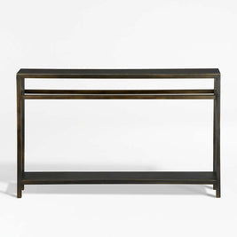 Frame & Mirror Black Set