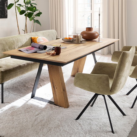 Greystone High-Back Dining Settee