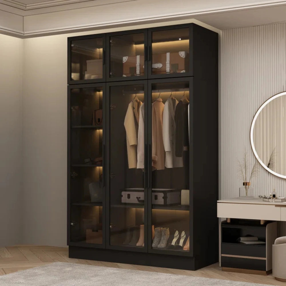 Onyx Black Wardrobe
