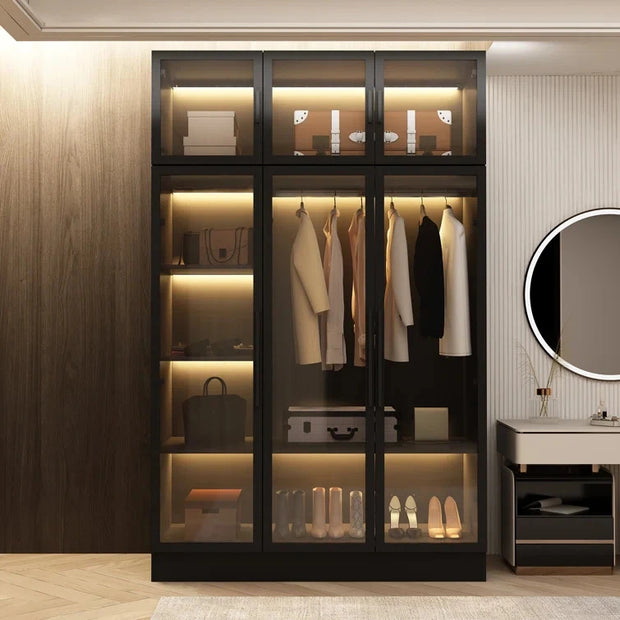 Onyx Black Wardrobe