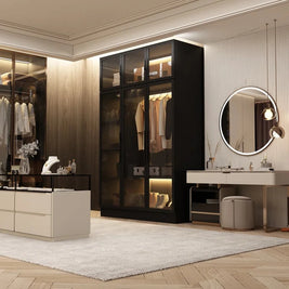 Onyx Black Wardrobe