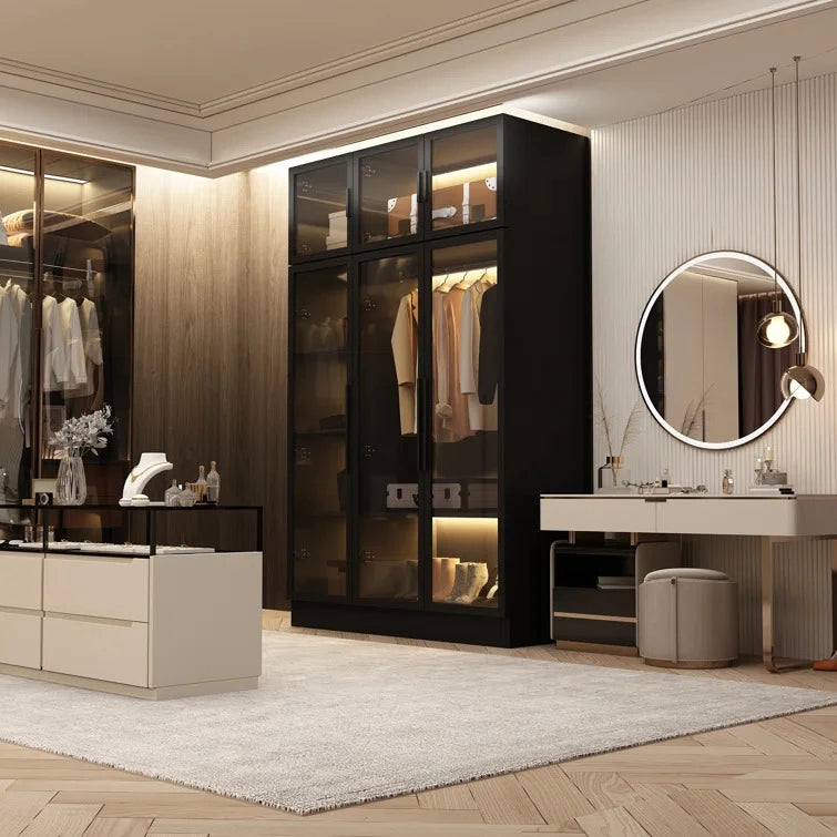Onyx Black Wardrobe