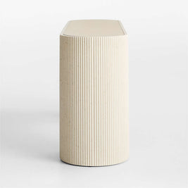 Woven Front Curve Console