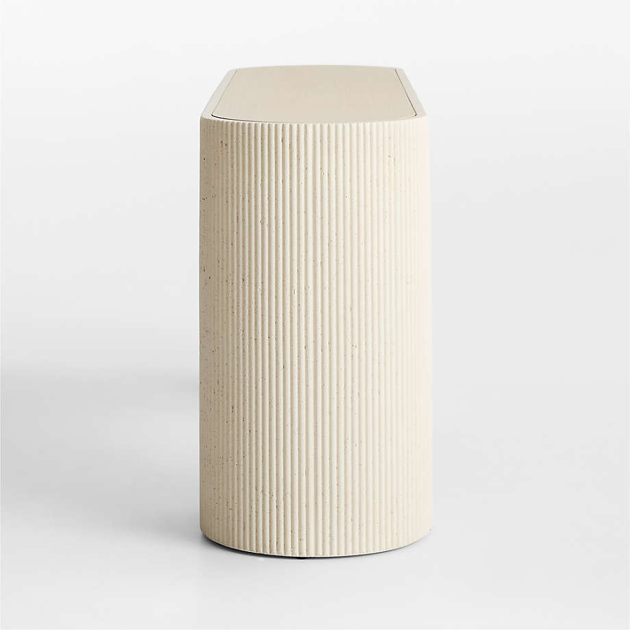Woven Front Curve Console