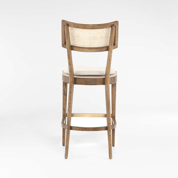 Woven Vintage Counter Stool