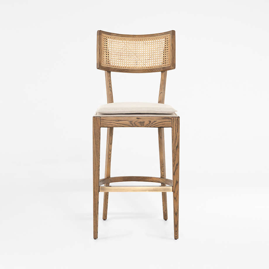 Woven Vintage Counter Stool