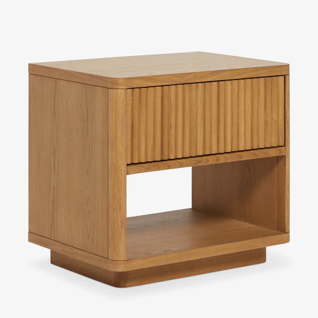 Slatted Edge Nightstand