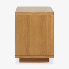 Slatted Edge Nightstand