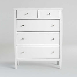 Chalk White 5-Drawer Dresser