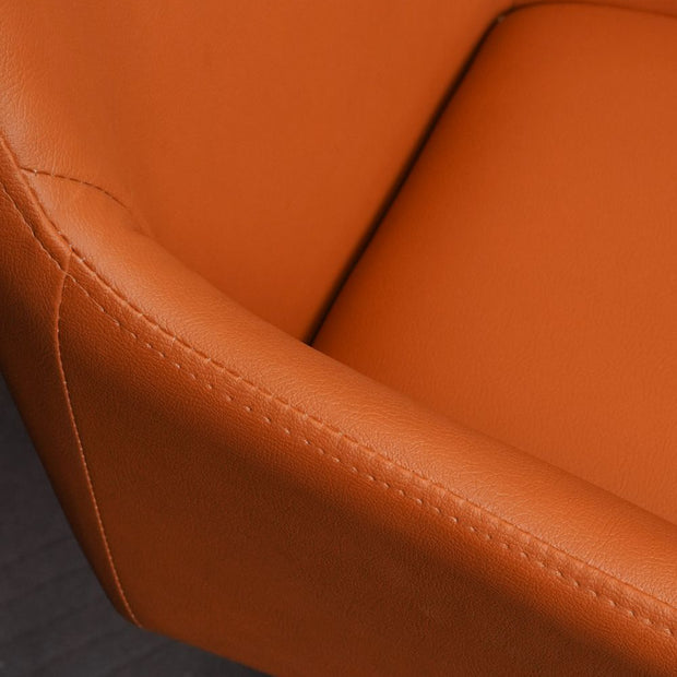 Jasper Cognac Leatherette Executive Chair