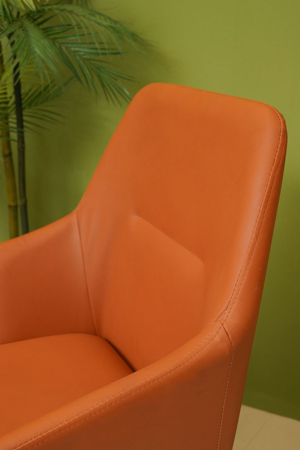 Phoenix Mid-Back Orange Office Chair