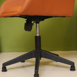 Phoenix Mid-Back Orange Office Chair