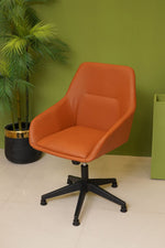 Phoenix Mid-Back Orange Office Chair
