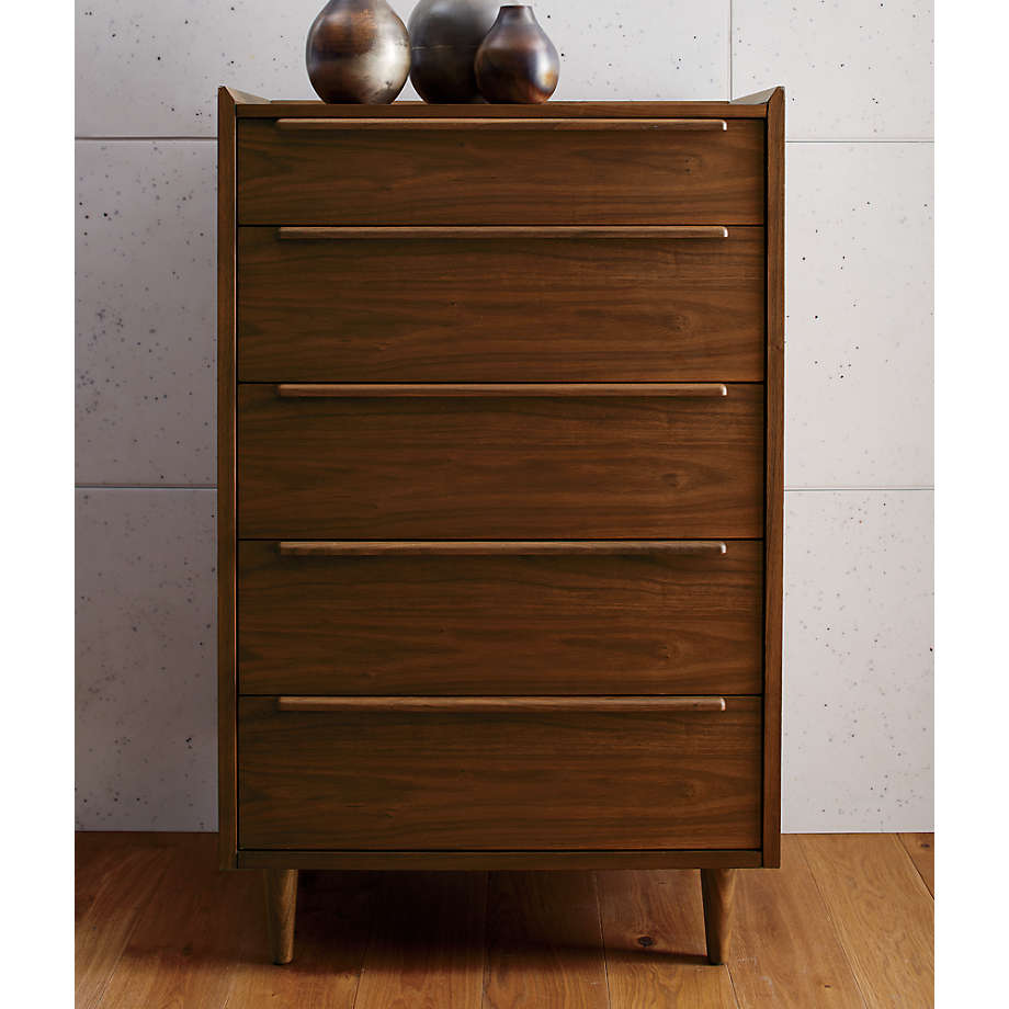 Chestnut Grain Tall Dresser