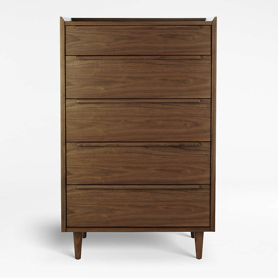 Chestnut Grain Tall Dresser