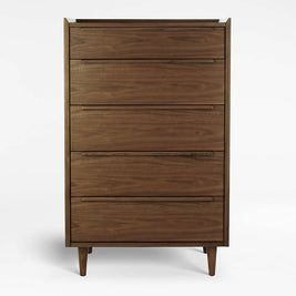 Chestnut Grain Tall Dresser