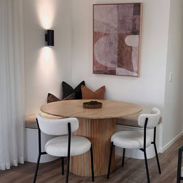 Cleo Velvet Swivel Dining Chair