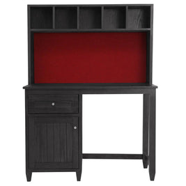 Crimson Privacy Panel Desk
