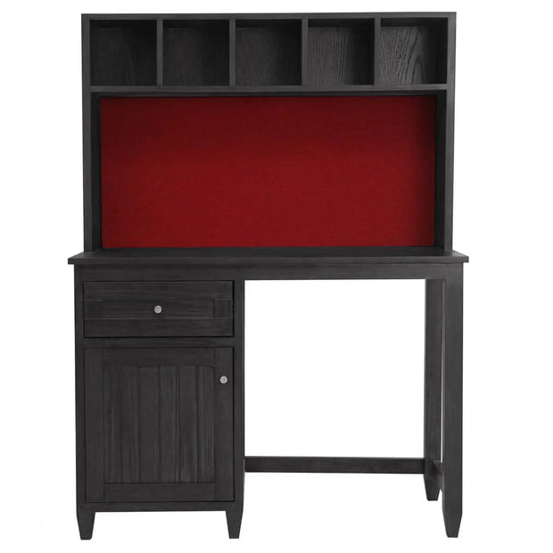 Crimson Privacy Panel Desk