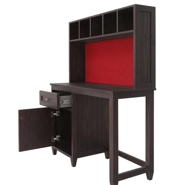 Crimson Privacy Panel Desk