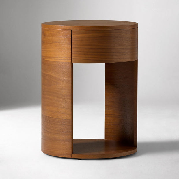 Round Column Nightstand
