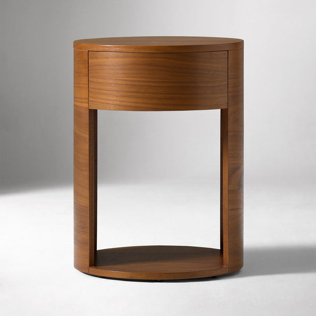 Round Column Nightstand