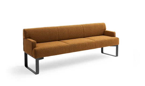 Auburn Channel Tufted Dining Bench
