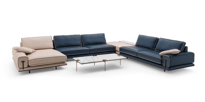Midnight L-Shape Sofa