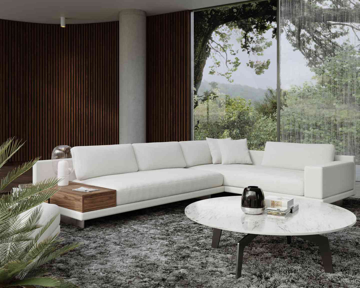 Glacier Plush Sectional