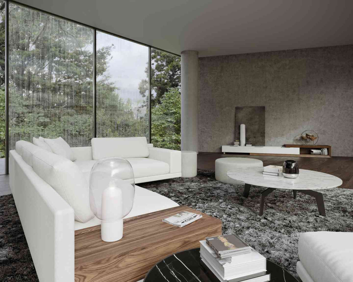 Glacier Plush Sectional