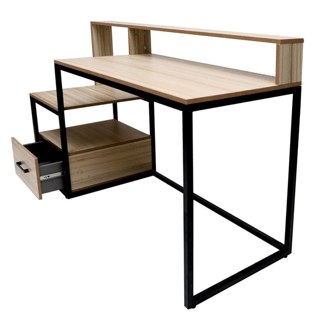 Twin-Tier Industrial Study Desk