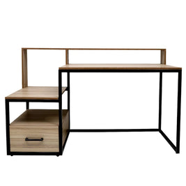 Twin-Tier Industrial Study Desk