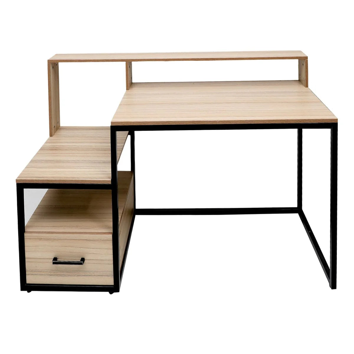 Twin-Tier Industrial Study Desk