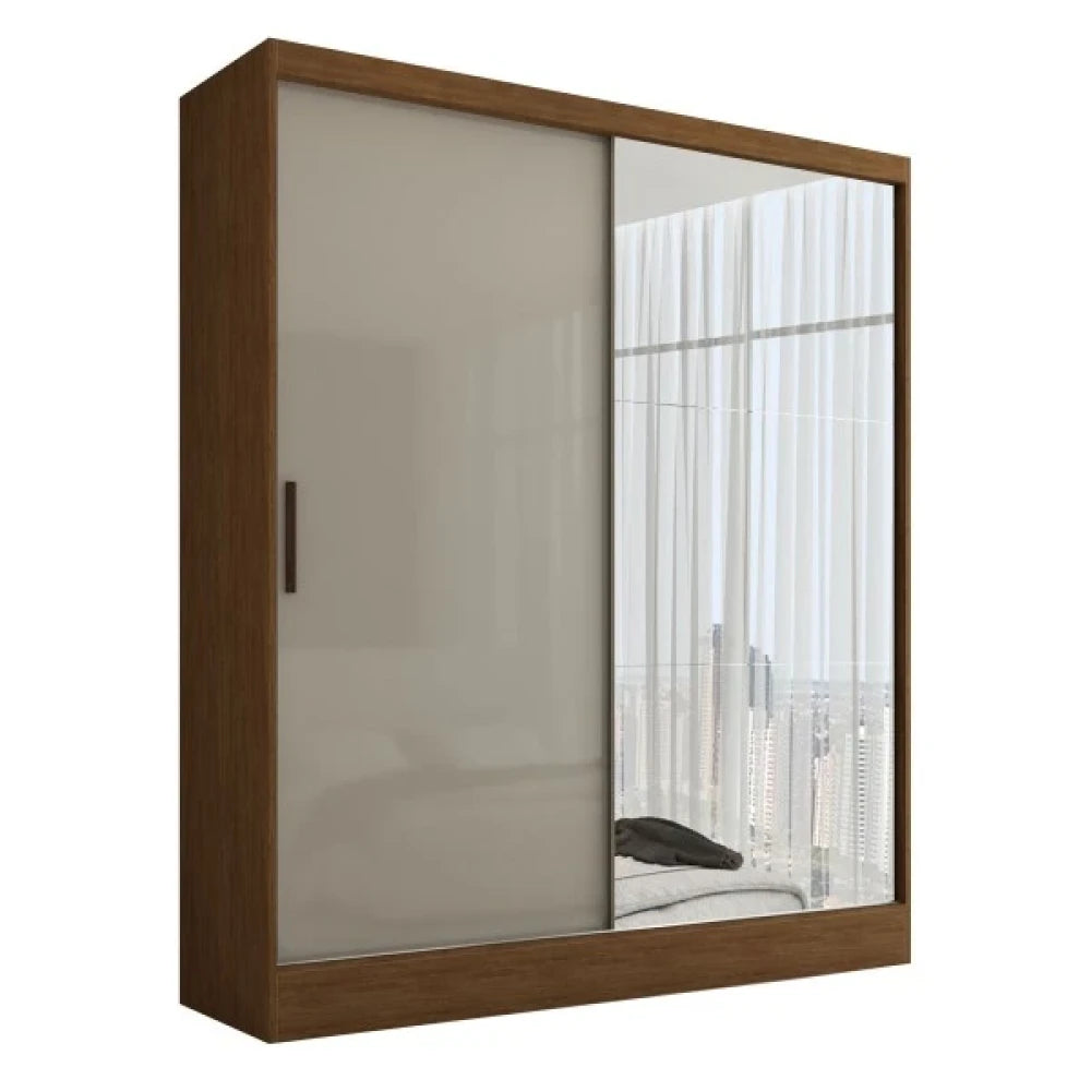 Slatted Glass Wardrobe